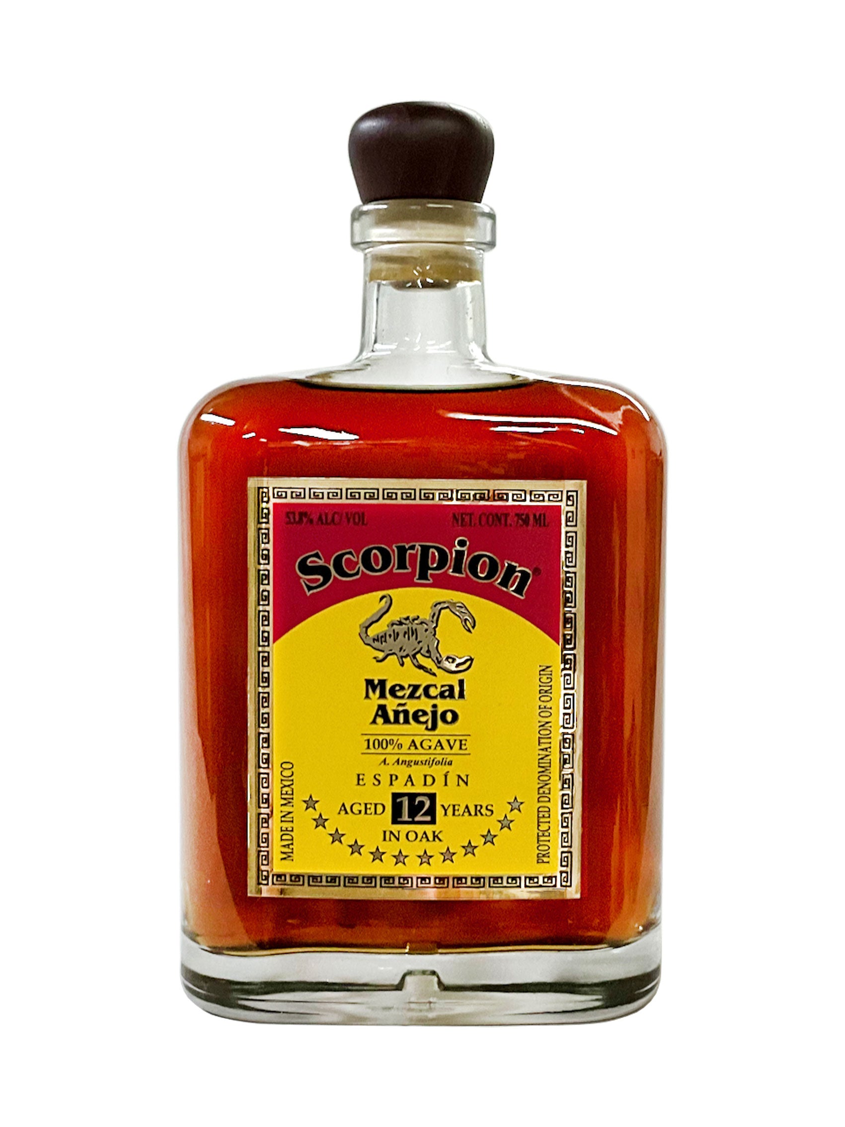 Mercado de Mezcal | Scorpion Mezcal Espadin Anejo 12 Year 750mL ...