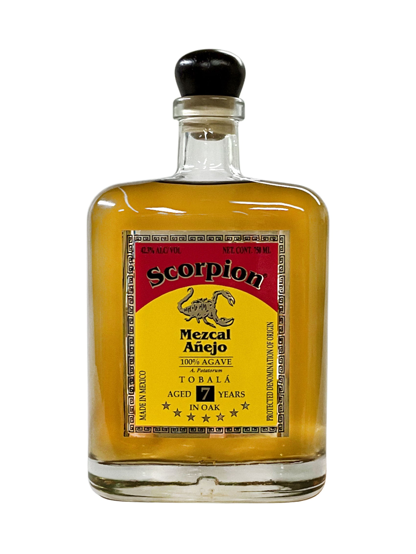 Mercado de Mezcal | Scorpion Mezcal Tobala Extra Anejo 7 Year 750mL ...