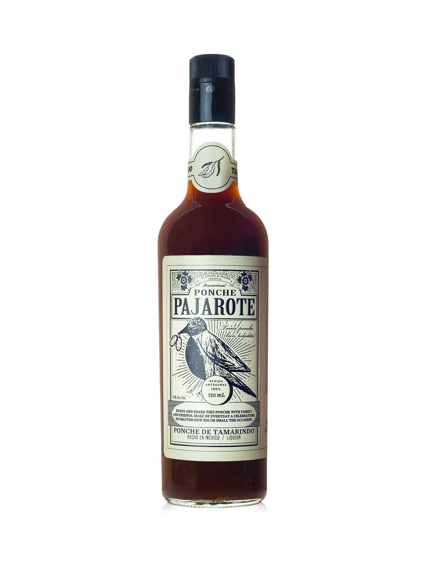 Pajarote Ponche de Tamarindo Liqueur 750mL