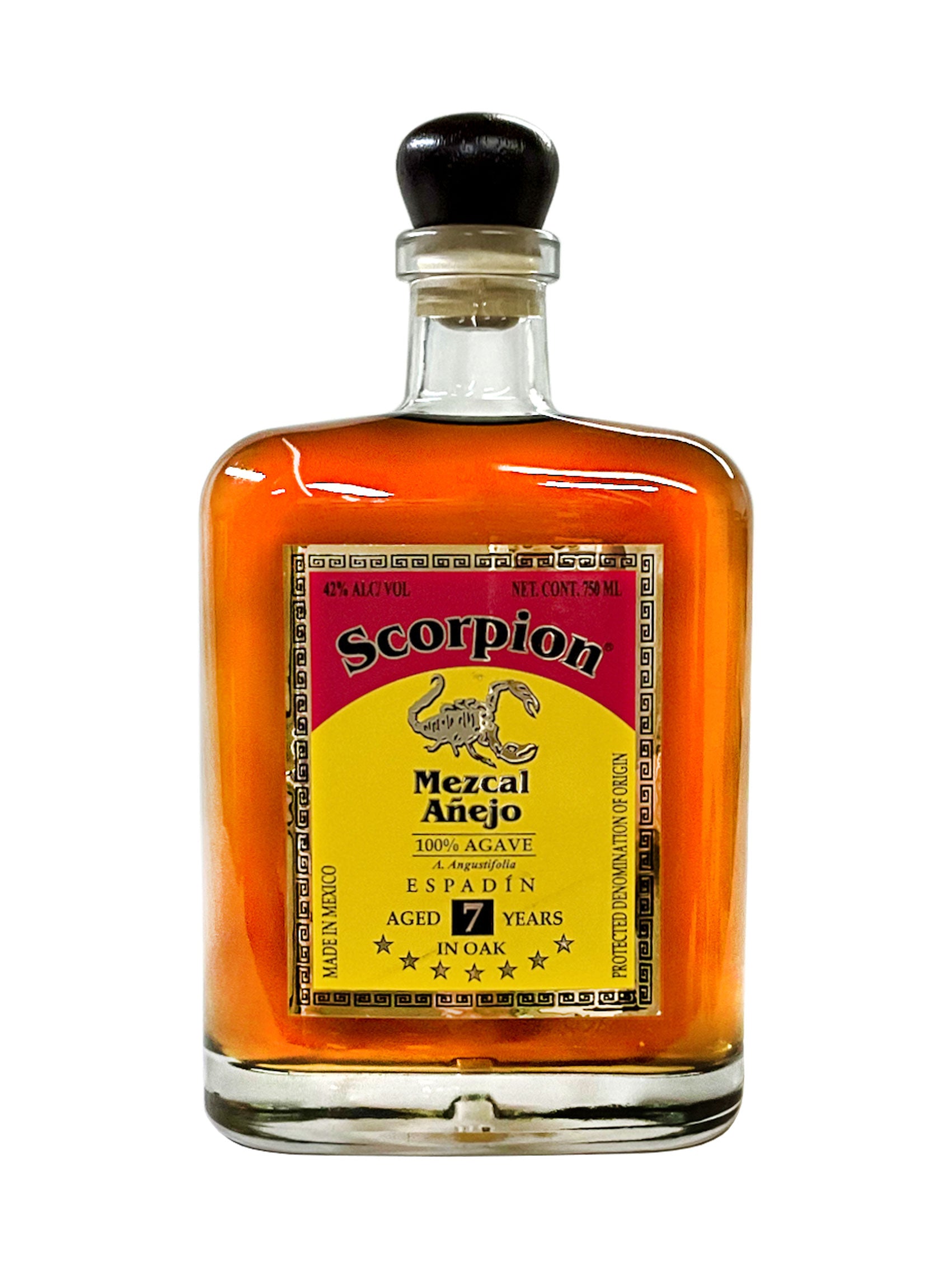 Mercado de Mezcal | Scorpion Mezcal Arroqueno Extra Anejo 7 Year 750mL ...