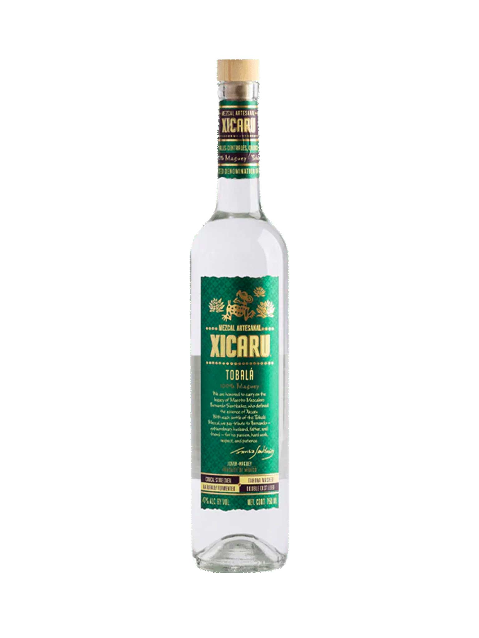 Mercado de Mezcal | XICARU Mezcal Artesanal Joven Tobala 750mL ...