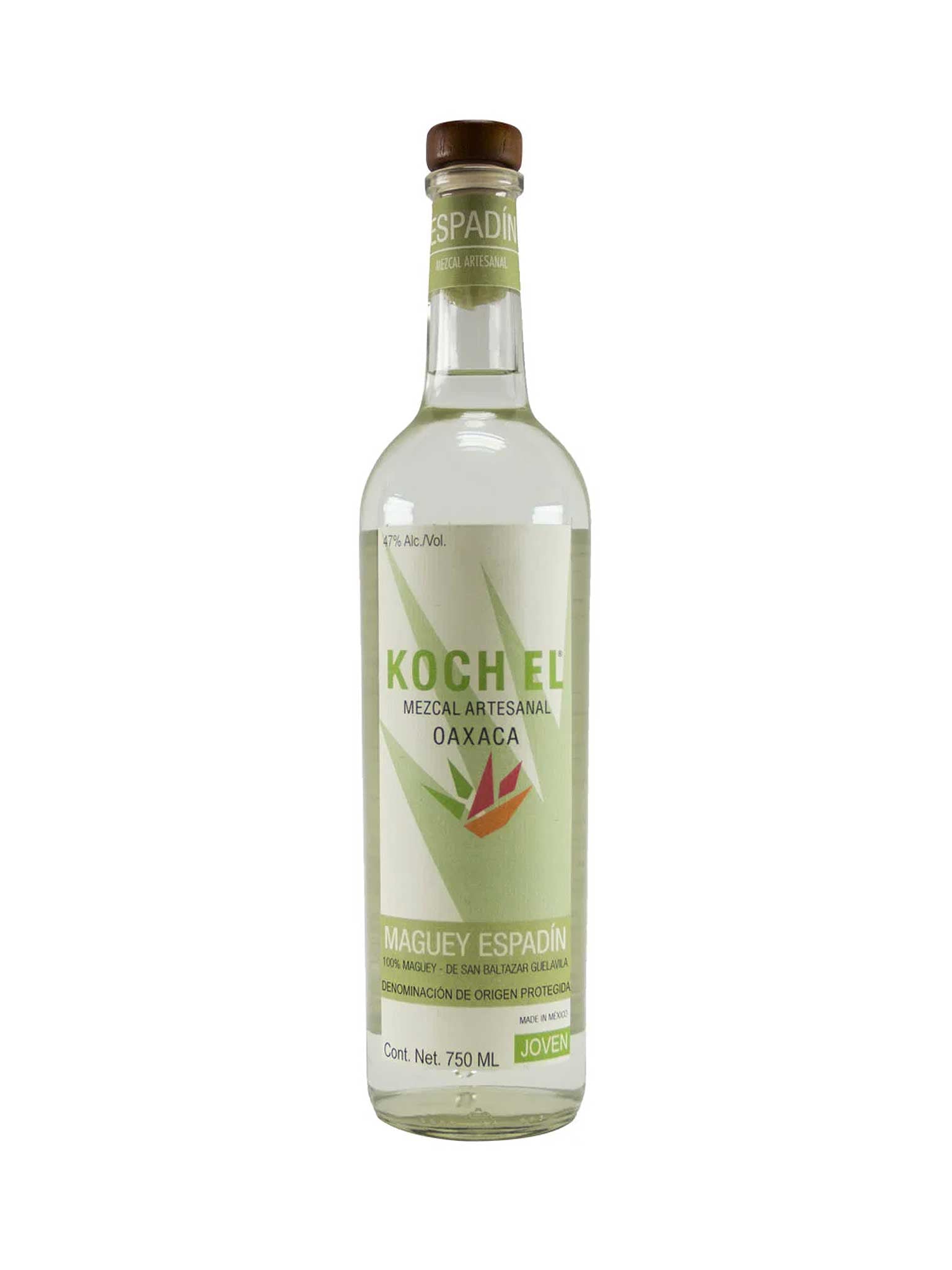 Koch El Mezcal Artesanal Espadin (Green Label) 750mL