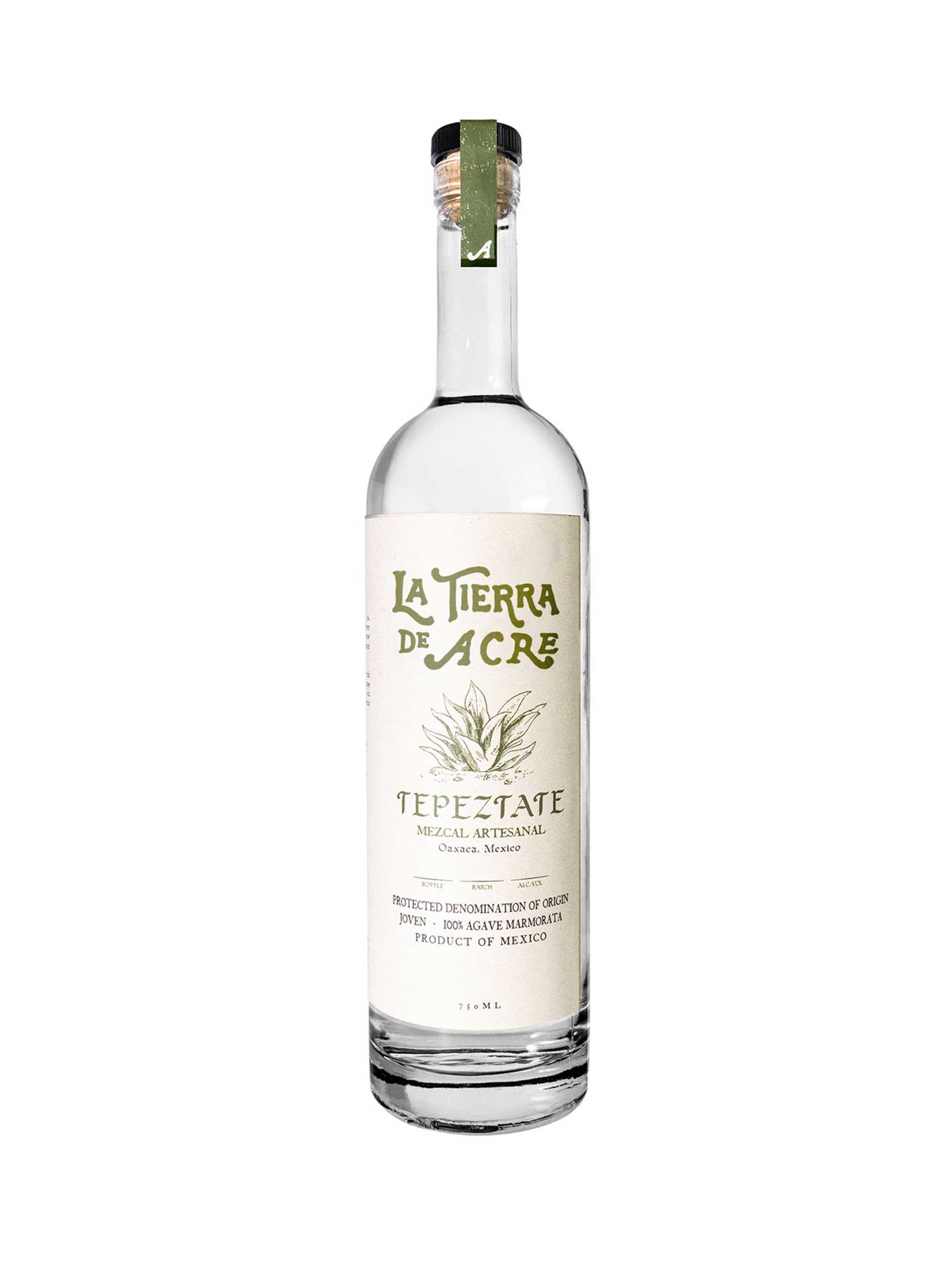 La Tierra de Acre Mezcal Tepeztate Mezcal 750mL